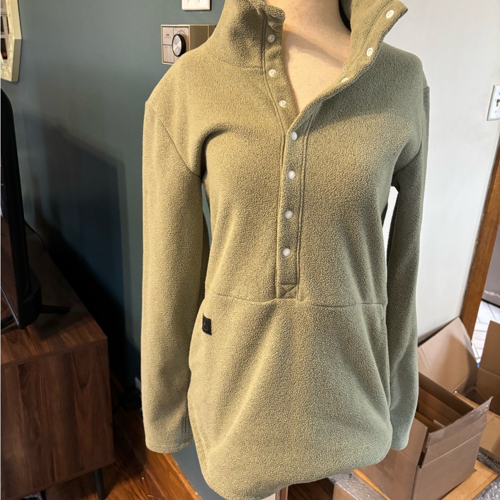 Deso Genevieve Snap Pullover Button Down Thermal … - image 2